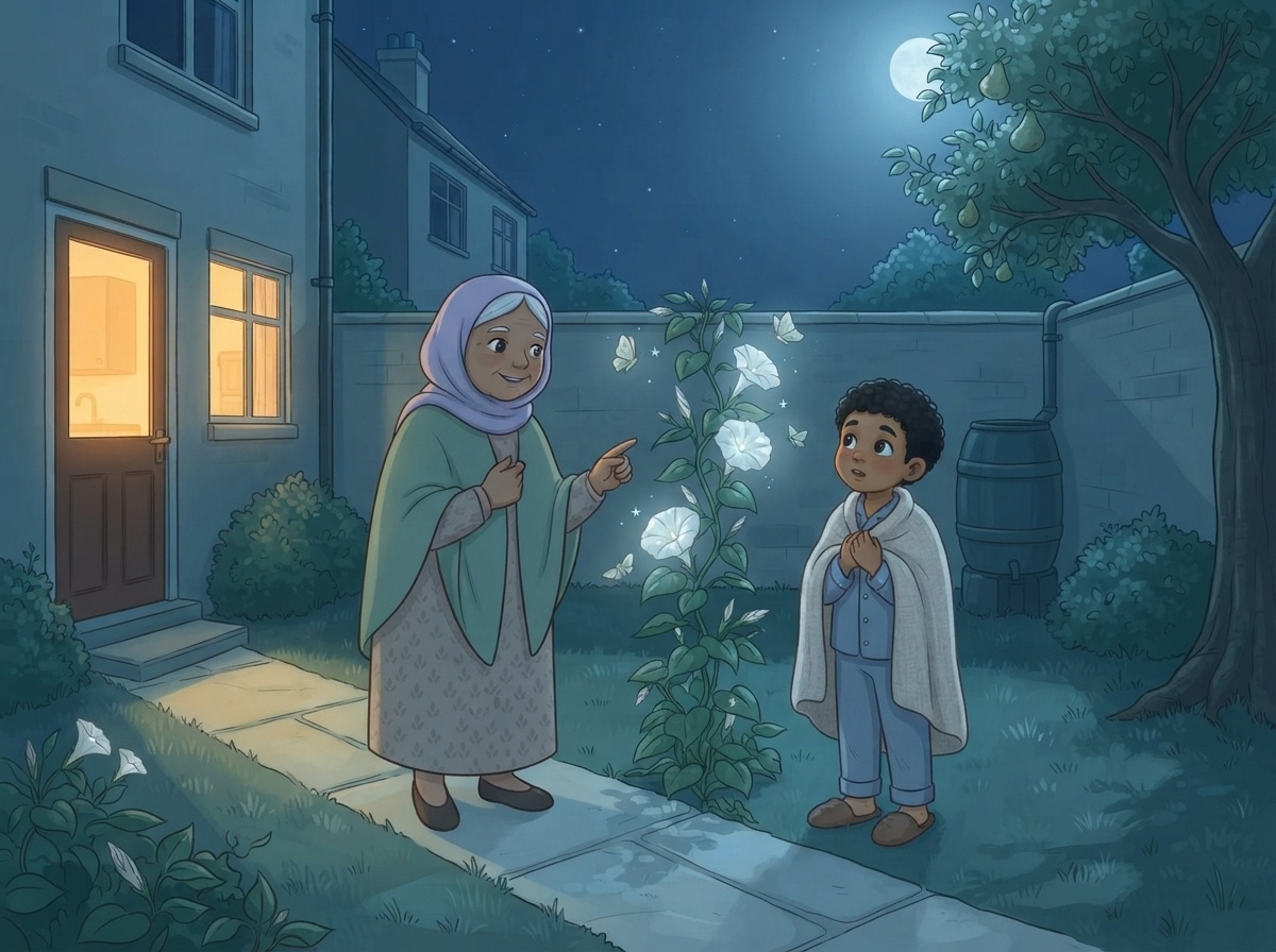 Zayn and the Garden That Wakes at Night