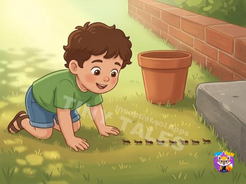 Hamza Follows the Ants
