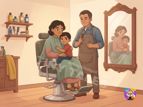 Zayd and the First Haircut