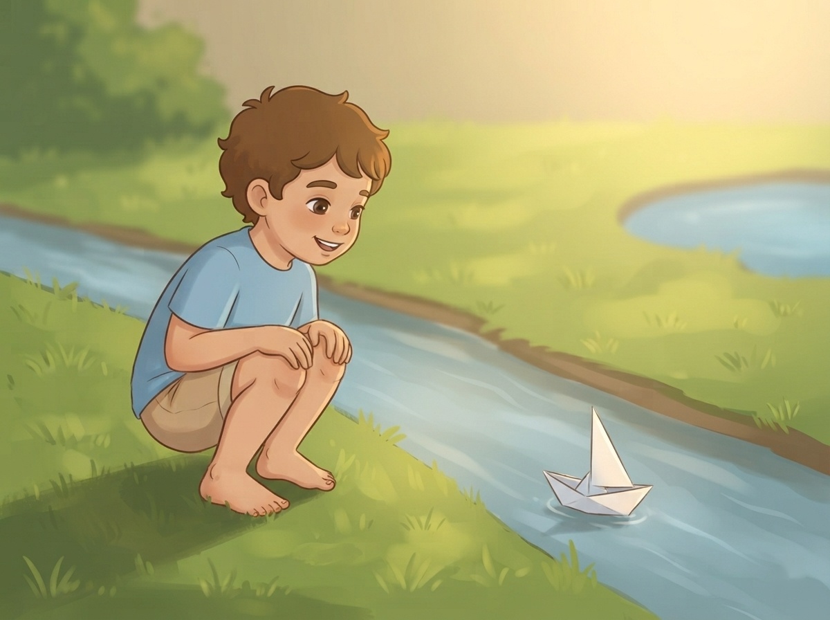 Ali and the Little Paper Boat